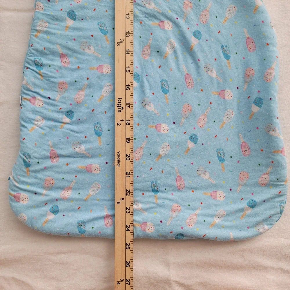Free Birdees Ice Cream Viscose Bamboo Sleepsack Wearable Blanket Blue 0-6 Months